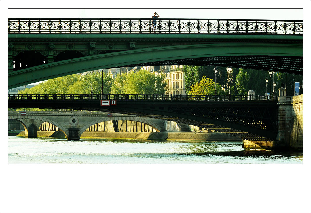 Seine_DSC2844 à rebours : Pt Marie, Pt Louis Philippe, Pt d'Arcole, Pt Notre Dame