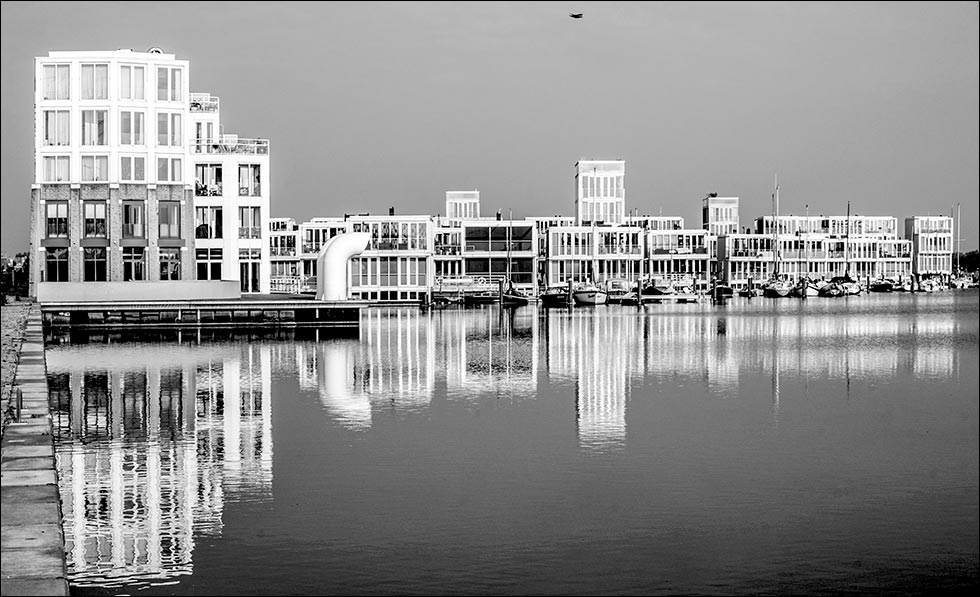 Dyke-houses on Steigereiland, Amsterdam IJburg