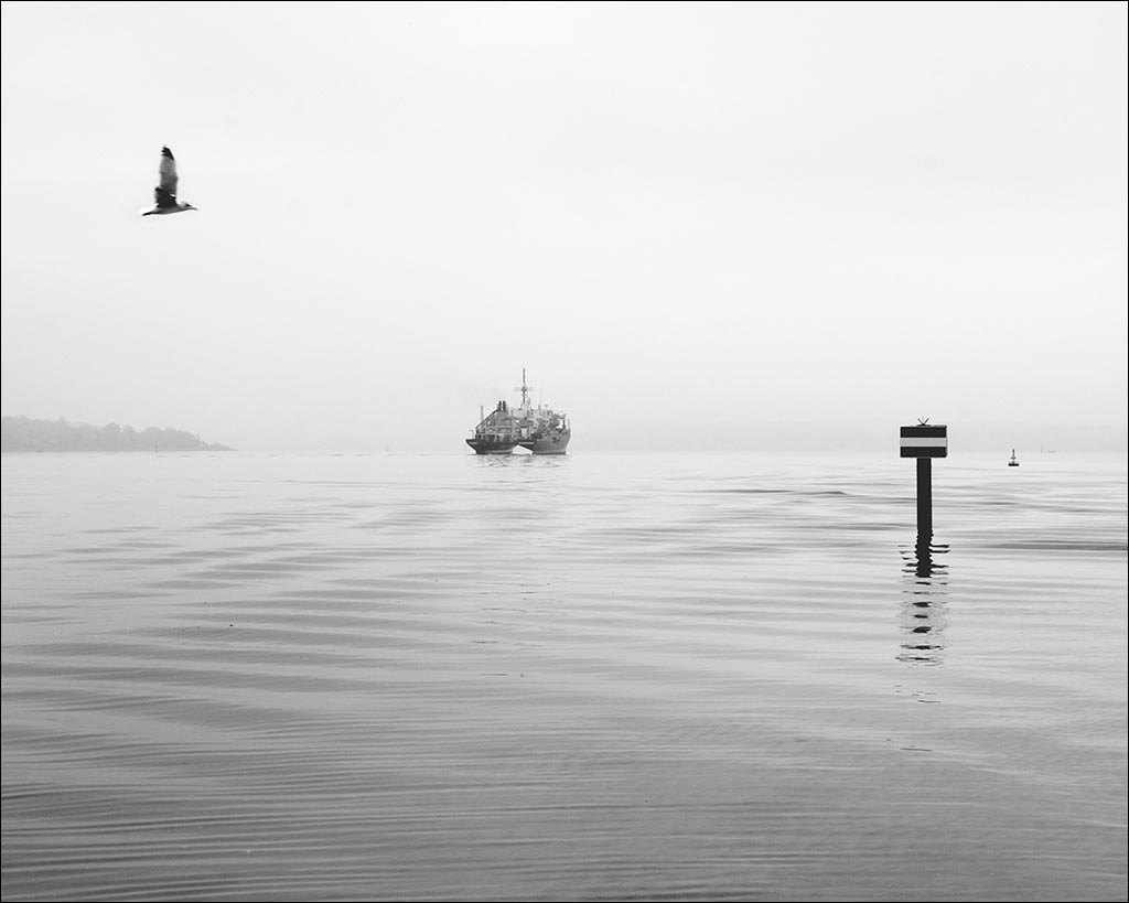 RV Planet sur son chemin vers Kiel
