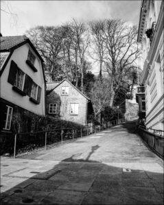 dans la petite village de Övelgönne