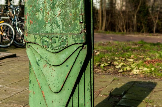 un pôle éléctrique d'Art Nouveau. Tuindorp Buiksloot. un pôle éléctrique d'Art Nouveau. Tuindorp Buiksloot.