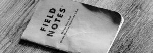 Field Notes journal