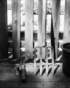 outils de jardinage